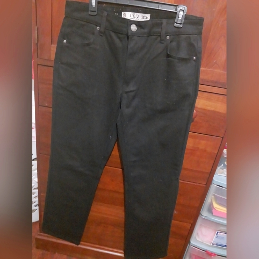 Black Mid-Rise Pants